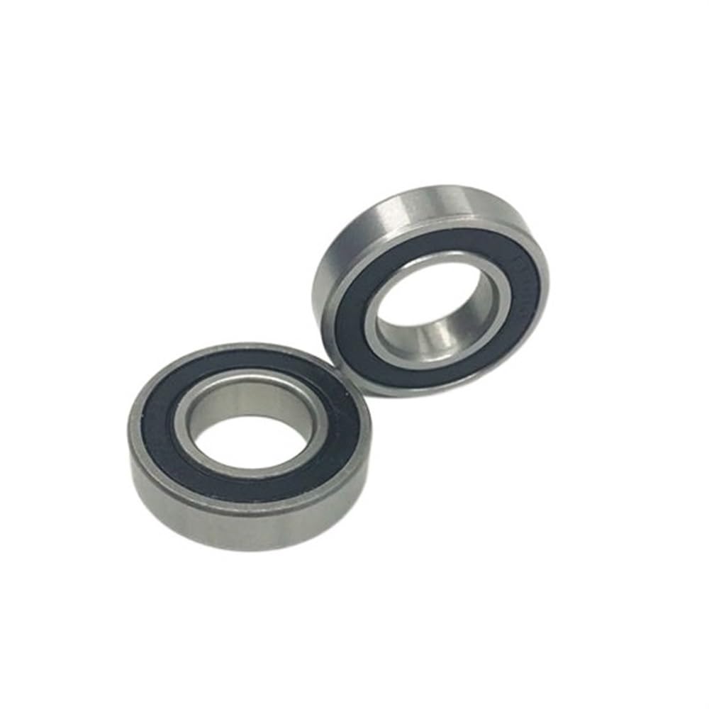 DUKUTS 2 Pcs 629-2RS 629 Si3n4 Bola Keramik Hibrida Bantalan Bola Dalam Alur 9X26X8 Mm