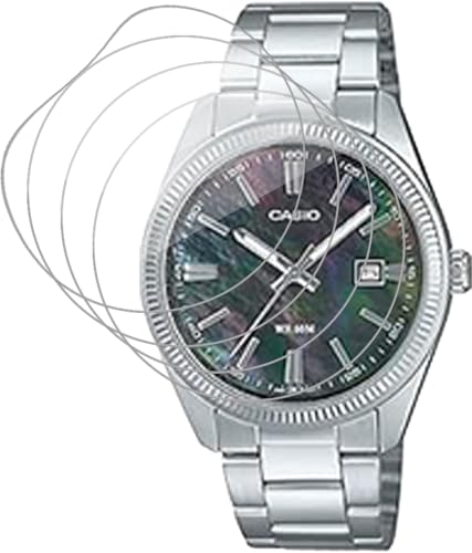 【4枚入り】For CASIO MTP-1302DS-1A スマートウォッチ 保護フィルム 曲面対応 超透明 保護フィルム TPU素材 全面保護 超薄0.3mm 反射低減 指紋低減 撥油性 気泡防止 飛散防止 高透過率 24時間内気泡自動消え CASIO