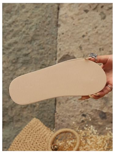 Women's 3D Floral Flip Flops Elegant Appliques Beach Thongs Sandals Summer Flats Shoes2