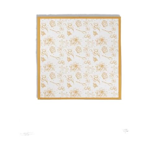 Kotton Culture Kitchen Linen Napkin Set of 4 for Thanksgiving, Christmas Decorations - 100% Cotton Quick Absorbent Printed Napkins Pairs Home Farmhouse Decor (Rustic Reindeer, 20 x 20 Inches) Cover