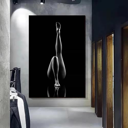 Affiches sur toile jambe de femme sexy decoration interieure moderne 50x70cm sans cadre