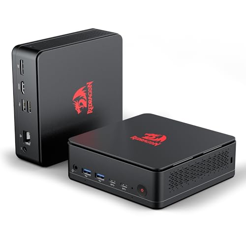Redragon MPC745 Mini PC AI NPU AMD Ryzen 7 8845HS vZbT (ő5.1GHz)ARadeon 780MOtBbNXt~jfXNgbvRs[^[ & 16GB DDR5 RAM 1TB PCIe 