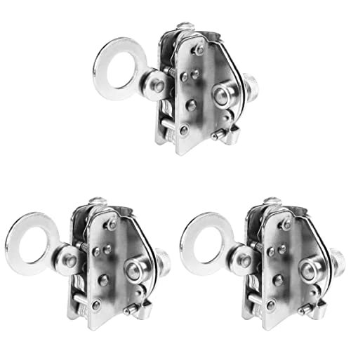 DOITOOL 3 PCS Rope Grab Outdoor self- locking rope grab rope brake rope clamp Climbing Fall Protection