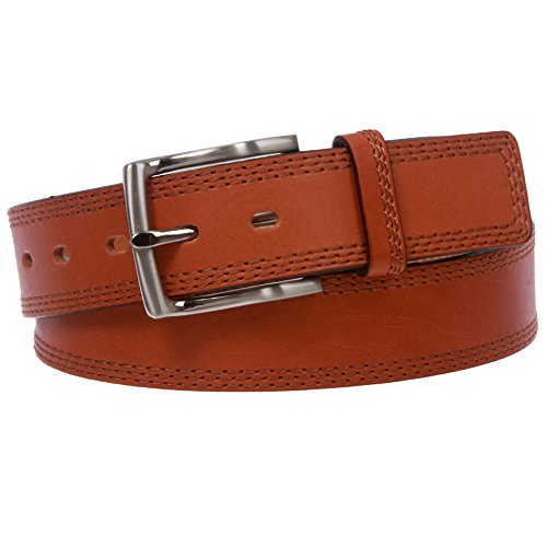 Men's Full Grain Italian Leather Casual Belt2