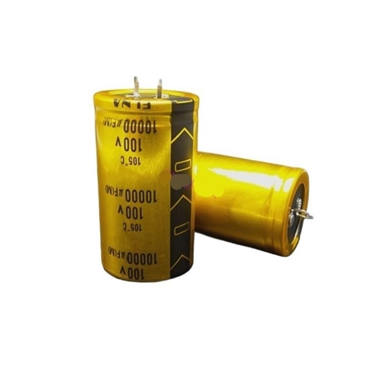 2~10pcs/lot 100v 10000UF High Frequency Low Amplifier Power Audio Filter electrolytic Capacitor Size 35 * 60MM 100v10000UF 20%(5pcs)