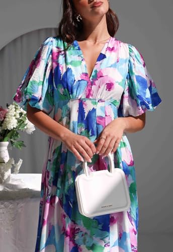 Image of Sissyaki Women's Floral Maxi Dress 2026 Summer Spring Wedding Guest Dress