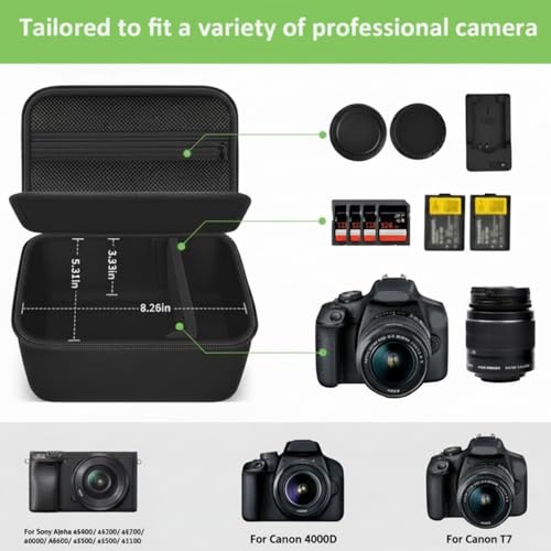 Bolso para cámara ALKOO para Canon y Sony DSLR Mirrorless miniatura 2