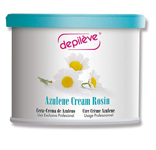 depileve roll wax - Depileve Strip Wax for Hair Removal -Rosin Wax 14 oz -Azulene Cream -Gentle and Calming Formula for Sensitive Skin and Sensitive Areas