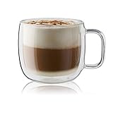 ZWILLING J.A. Henckels Cappuccino Mug Set, Clear