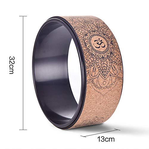 Natural Cork Yoga Wheel - Image 3