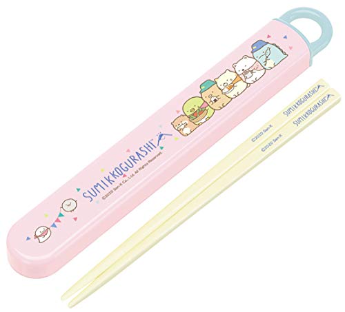 スケーター (skater) 子供用 抗菌Ag+ 箸 箸箱セット すみっコぐらし キャンプ 16.5cm ABS2AMAG 日本製