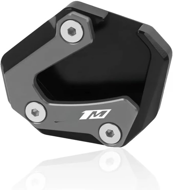 Motorcycle Support Stand Plate Kickstand for Y&AMAHA YZF-R1 YZF R1 R1M YZF-R1M 2015-2024 Motorcycle Decoration Accessories Foot Support Plate Side Stand Extension Pad