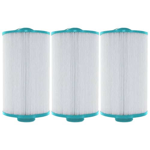 Hurricane Filters 3 Pack HF4H21-01 Advanced Pool Filter Cartridge - Replacement for PTL18P4, Unicel 4CH-21, Filbur FC-0136, Pageant Spa Top Load