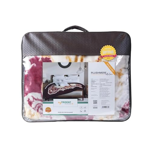 Image of MYTRIDENT Classic Plushmare Double Blanket, Juliet