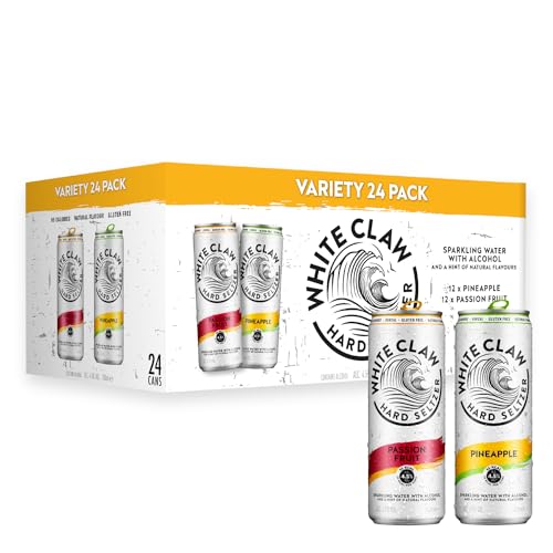 White Claw Hard Seltzer Pineapple & Passion Fruit 24 x 330ml