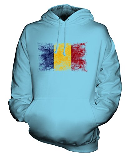 Pull à capuche Roumanie Candymix sweat unisexe délavé en coton premium doux