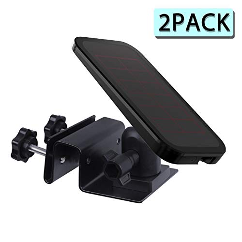 Koroao Gutter Mount Compatible with Arlo Pro Solar Panel, Arlo Ultra Solar Panel