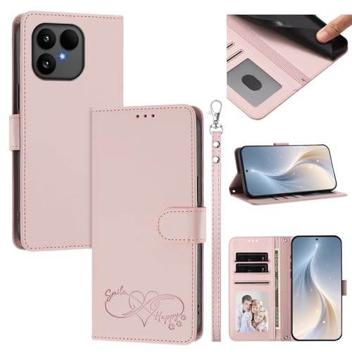 �X�}�z�P�[�X �Ή��@�� for Fairphone 6 �X�}�z�P�[�X�y�J�[�h�E�������[�X���b�g�t�� �E�H���b�g�f�U�C�� �t���b�v�X�^���h �����h�~�@�\�zPink