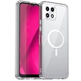 Osophter for Revvl 7 5G Case: Clear Transparent Phone Cover【Military-Grade Protection】【Anti-Yellowing】 for T-Mobile Revvl 7 5G Magnetic Case-Clear