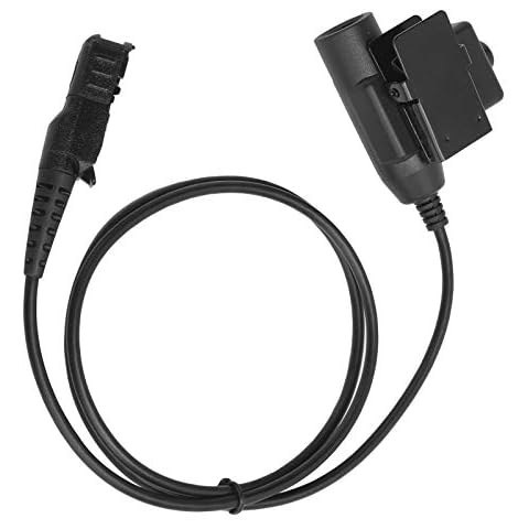 Adaptador de Auriculares PTT de PUSOKEI para Walky Talky Motorola Cover