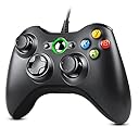 Zexrow Xbox 360 Game Controller, USB Wired Controller Gamepad di design ergonomico migliorato per Xbox 360 PC Windows 7/8 / 10