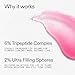 The INKEY List Tripeptide Plumping Lip Balm 10ml, Clinically Proven Plumping Tinted Lip Care, Hydrates Dry Cracked Lips, Vegan & Cruelty Free, Pink Tint