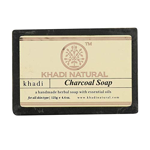 Buy Khadi Natural Charcoal Soap pack of 6125gm each Online at Low