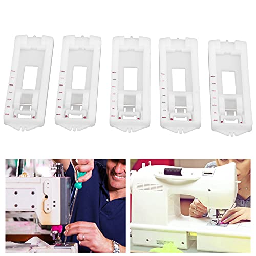 Pies de prensa plásticos para máquina de coser doméstica miniatura 5