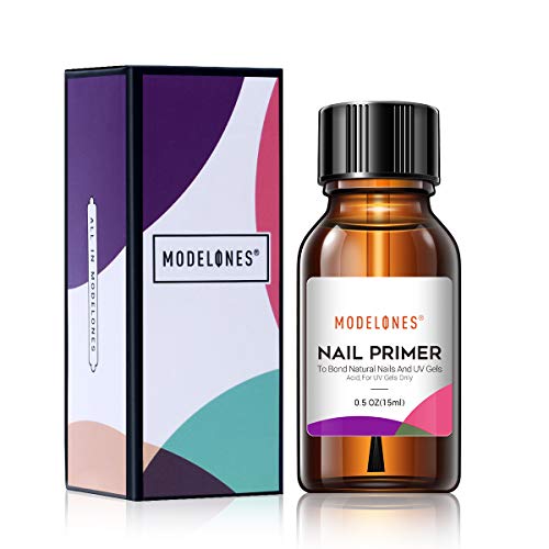 Modelones Professional Natural Nail Bond Primer,Nails Nail Protein Bond, Superior Bonding Primer 0.5