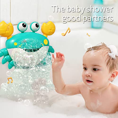 Crab Bubble Bath Maker For The Bathtub,Blows Bubbles And Plays 12 Childrens Songs