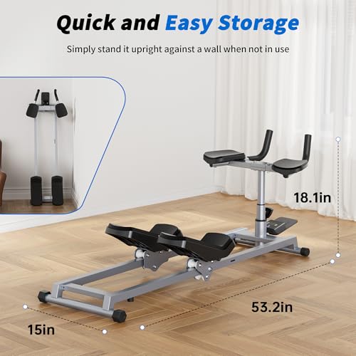 Image of seanleecore Crawl & Spine Twist and Stretch Trainer - Full Body Low-Impact Cardio Machine with Adjustable Hand Grips, Knee Support & Steel Frame | Home Gym Equipment