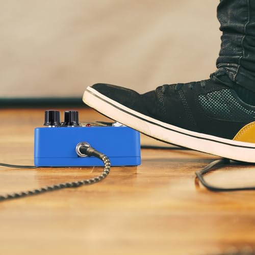 Jemora FVB2 Pédale d’effet de guitare électrique Effecteur de guitare portable Mini Pédale d’effet de guitare électrique simple Effet analogique avec taux/profondeur/rampe 3 boutons de - Les Beatles, Paul McCartney, John Lennon, RIngo Starr, George Harrison Jemora FVB2 Pédale d'effet de guitare électrique Effecteur de guitare portable Mini Pédale d'effet de guitare électrique simple Effet analogique avec taux/profondeur/rampe 3 boutons de – Image 7