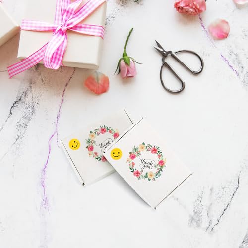 Image of RLAVBL 6x4x1 Shipping Boxes Set of 50, White Corrugated Cardboard Box for Packing, Mailing, Business