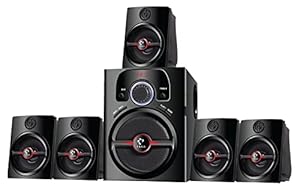 Ikall Ik444 Bluetooth Home Theater (Black, 5.1) | Multiple Connectivity - Satellite