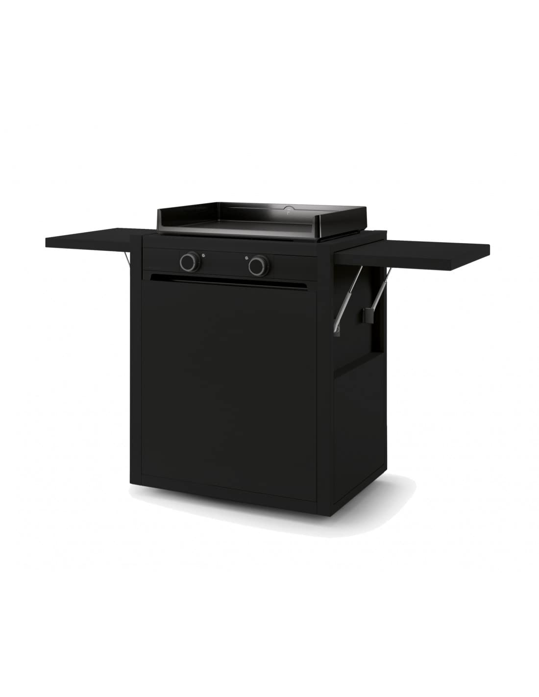 FORGE ADOUR Accessoire plancha Chariot Modern, 60 cm, Acier, Fermé, Noir