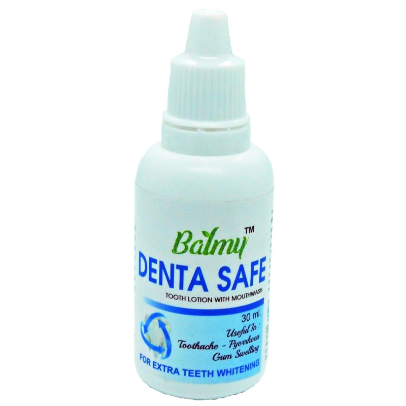 Denta Safe drop 100% NATURAL Solution of Pyorrhoea, Swollen Gums, Bleeding From The Gums, Toothache, Dental Caries, Bad Breath, Sensitivity No Side Effect