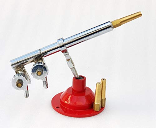 Advanced Glass Blow Pipe Torch with Interchangeable Nozzles