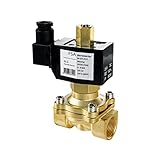 FSA Magnetventil Messing 3/4" 24V DC 0-8 bar Viton stromlos offen