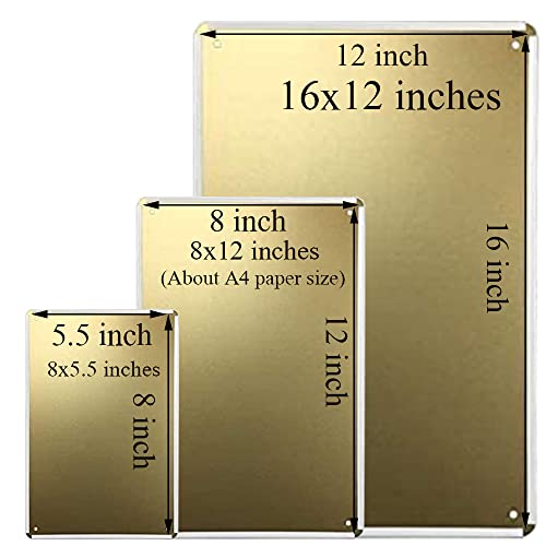 Thanight Warning Alien Sign - Proceed At Your Own Risk - Warning Alien For Plaque Poster Cafe Wall Art Sign Gift Decorative Metal Sign #TOP6