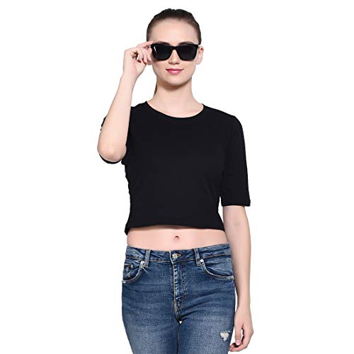 Image of Geum Women's Cotton Round Neck Half Sleeve Top