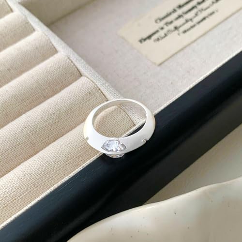 Planet Spinning Ring S925 Sterling Silver Fashion Planet Spinning Ring for Women Anxiety Relief Spinning Rotate Ring Jewelry Gifts for Women Shining Cubic Zirconia Ring3