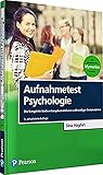 psychologie lehrbuch hörbuch  Aufnahmetest Psychologie: Der komplette Vorbereitungskurs inklusive vollständiger Testsimulation (Pearson Studium - Psychologie)
