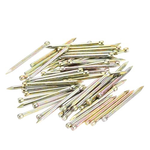 Clous de finition 35mm en acier uxcell pour menuiserie lot de 100