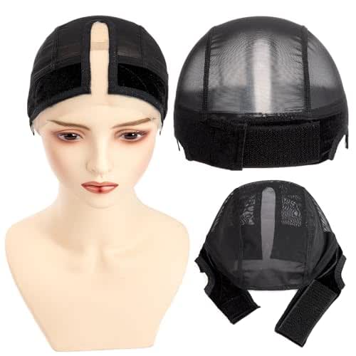 Wig Caps with Grip Band for Keeping Wigs in Place