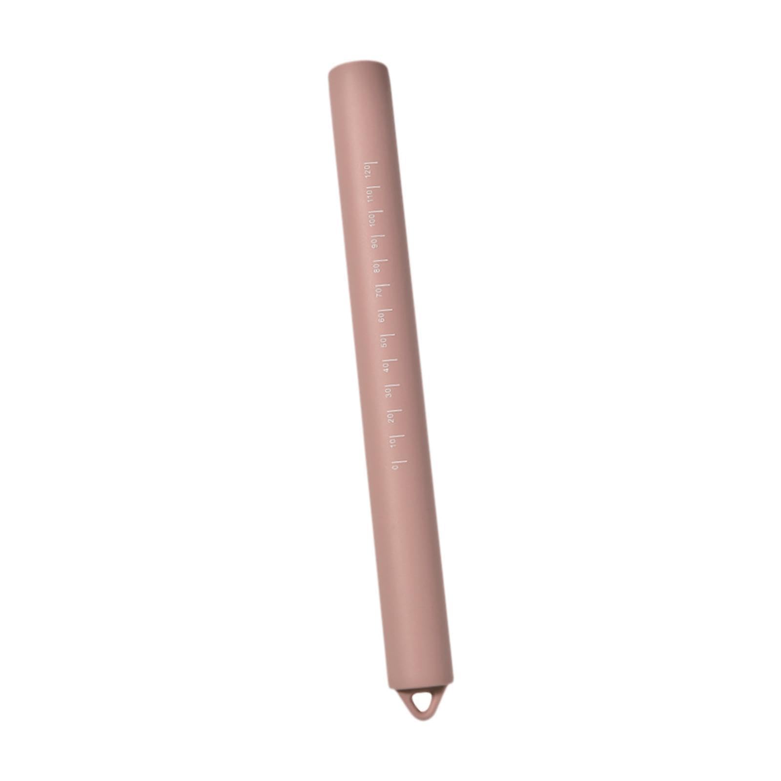 3 in Silicone con Graduata, Utensile Da Cucina, 26 Cm, Impugnatura Comoda, Rullo per Impastare, Bastoncino per Stendere Pasta Frolla, 260mmx26mm