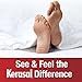 Kerasal Intensive Foot Repair, Skin Healing Ointment for Cracked Heels and Dry Feet, 1 Oz and Kerasal Intensive Repair Foot Peel for Dry Feet, 2 Pairs