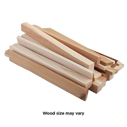 Kiln-Dried Cedar Kindling – Medium Hearth Box, Perfect For Fireplaces #TOP3