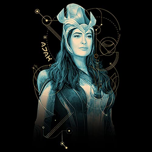 Sweat à capuche Marvel Eternals Ajak noir taille S pour garçon - 3