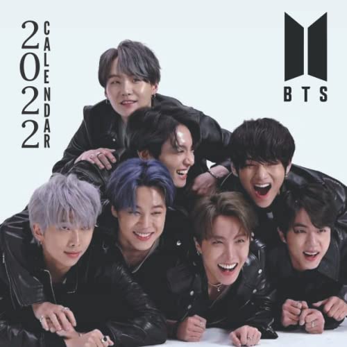 BTS CALENDAR 2022: k-Pop Bangtan Boys Monthly calendar planner 2022, Great Bts gift for all fans, kids & adults, With 14 Unique BTS Pictures (Young Forever Bts) Bts Merchandise For Girls & Boys