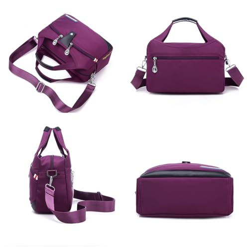 Beautifuldeer Anti Theft Handbag, Fashion Anti-Theft Handbag, Crossbody Fashion Handbag for Women Waterproof Oxford4